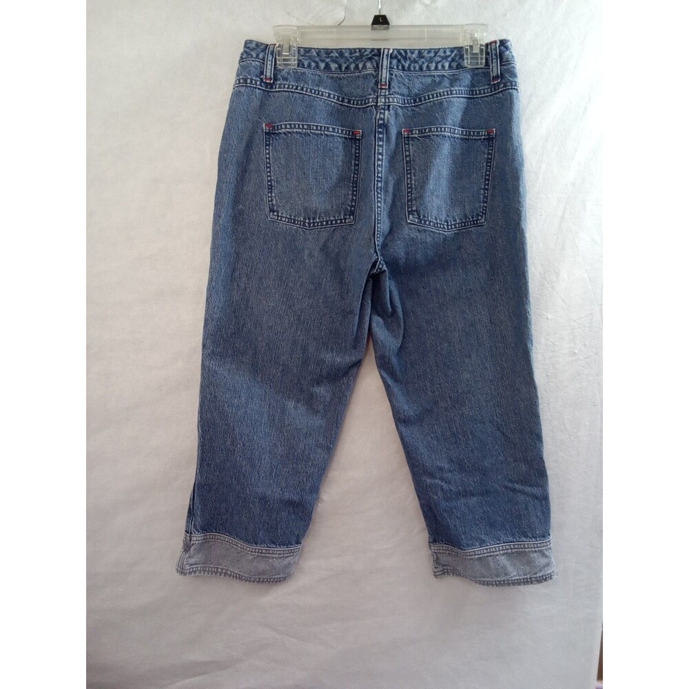 Christopher &Banks Womens Size 8 Capri Cropped Denim - Picture 9 of 12
